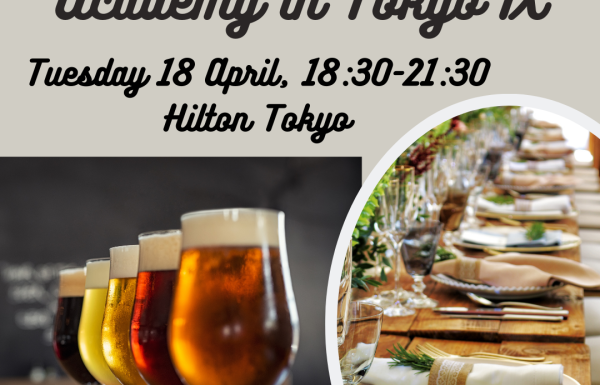 Belgian Beer and Food Academy in Tokyo IX