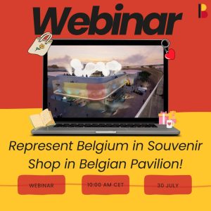 BelExpo Webinar on Souvenir shop in the Belgian Pavilion (30 July, 17:00)